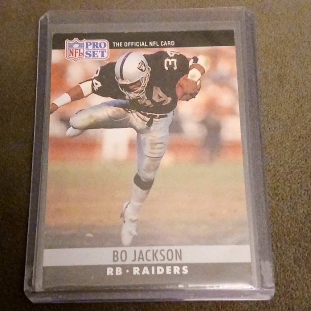 1990 NFL PRO SET BO JACKSON #155